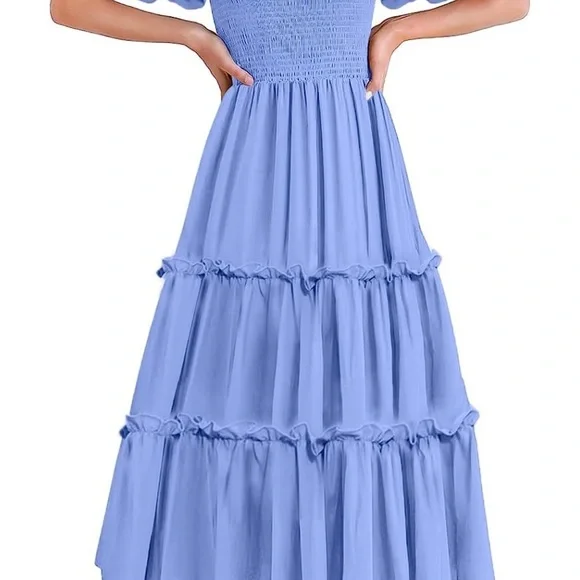 NEVER WORN ๐๐ป๐ฅ๐๐ป Womens Casual Summer Midi Dress - Picture 3 of 5